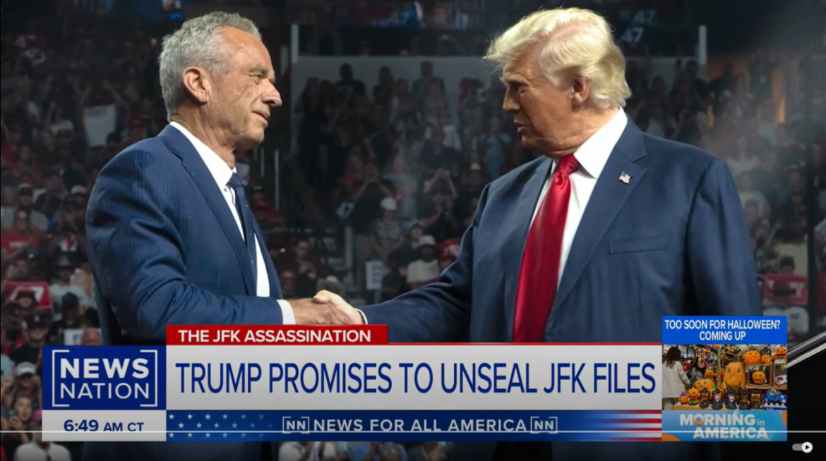 Trump Promises to Unseal Remaining JFK Assassination Files