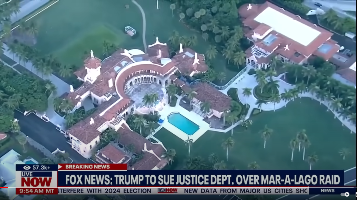 Trump to Sue DOJ Over Mar-a-Lago Raid, Alleging Political Persecution