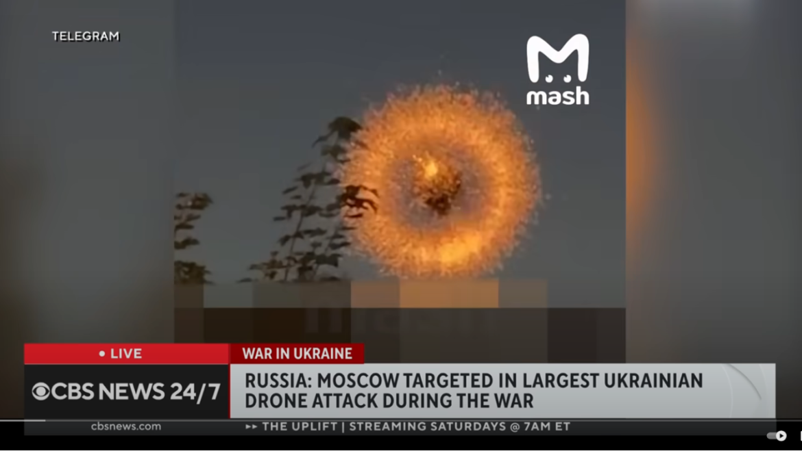 Ukraine Launches Major Drone Attack on Moscow, Russia Claims Defense Held