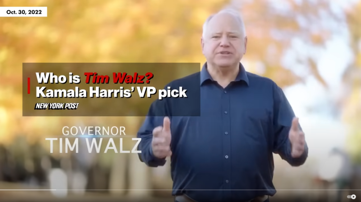 Who Is Walz? Parties Rush to Define New Democratic Vice Presidential Candidate