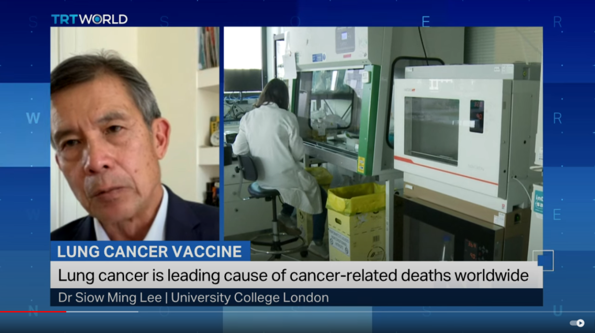 World's First Lung Cancer Vaccine Trial Underway in Seven Countries