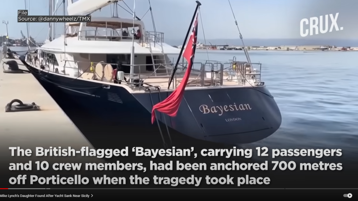 Yacht Maker Criticizes Crew’s “Incredible Mistake” as Body of Mike Lynch’s Daughter Found After 5 Days