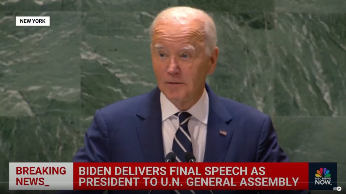 Biden Addresses Decision to Drop Out of Election in Final U.N. Speech, Urges Diplomacy in Middle East