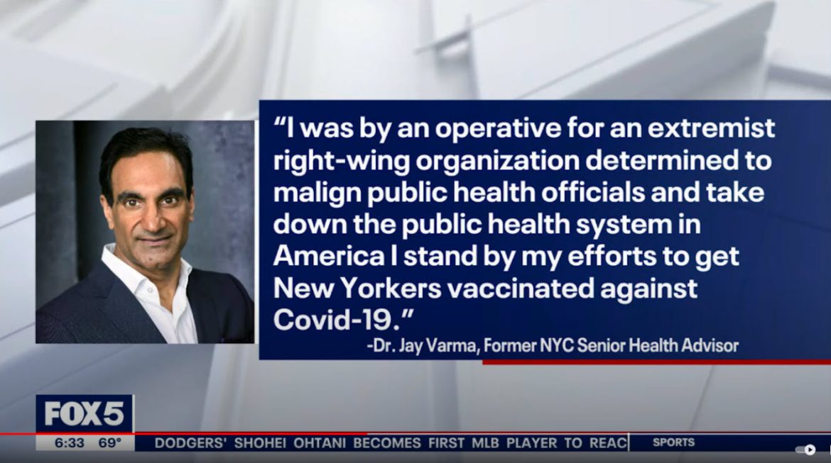 Fallout from Hidden-Camera Video Shows Former NYC COVID Czar Bragging About Sex Parties, Criticizing de Blasio