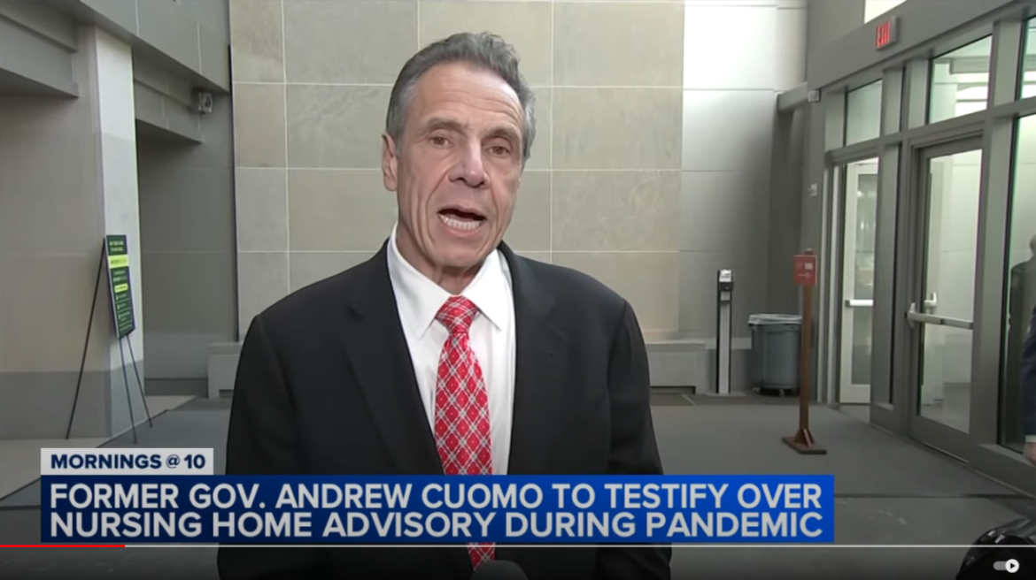 Former NY Governor Andrew Cuomo to Testify on Handling of COVID-19 Pandemic