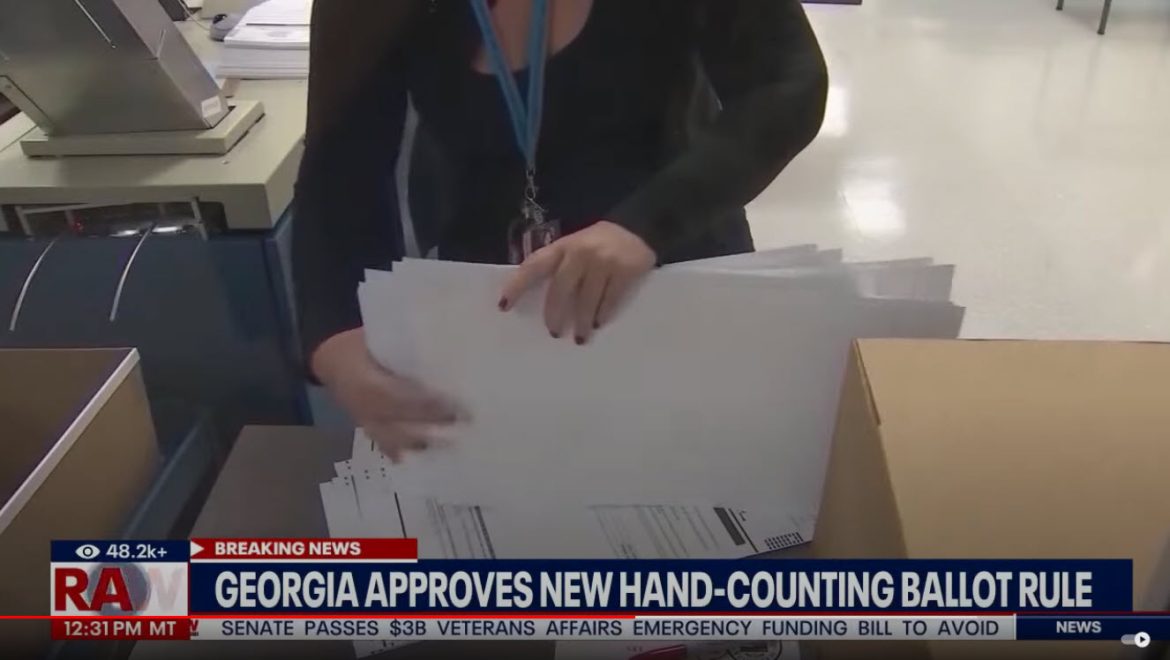 Georgia Election Board Approves Controversial Hand-Counting Rule Amid Criticism