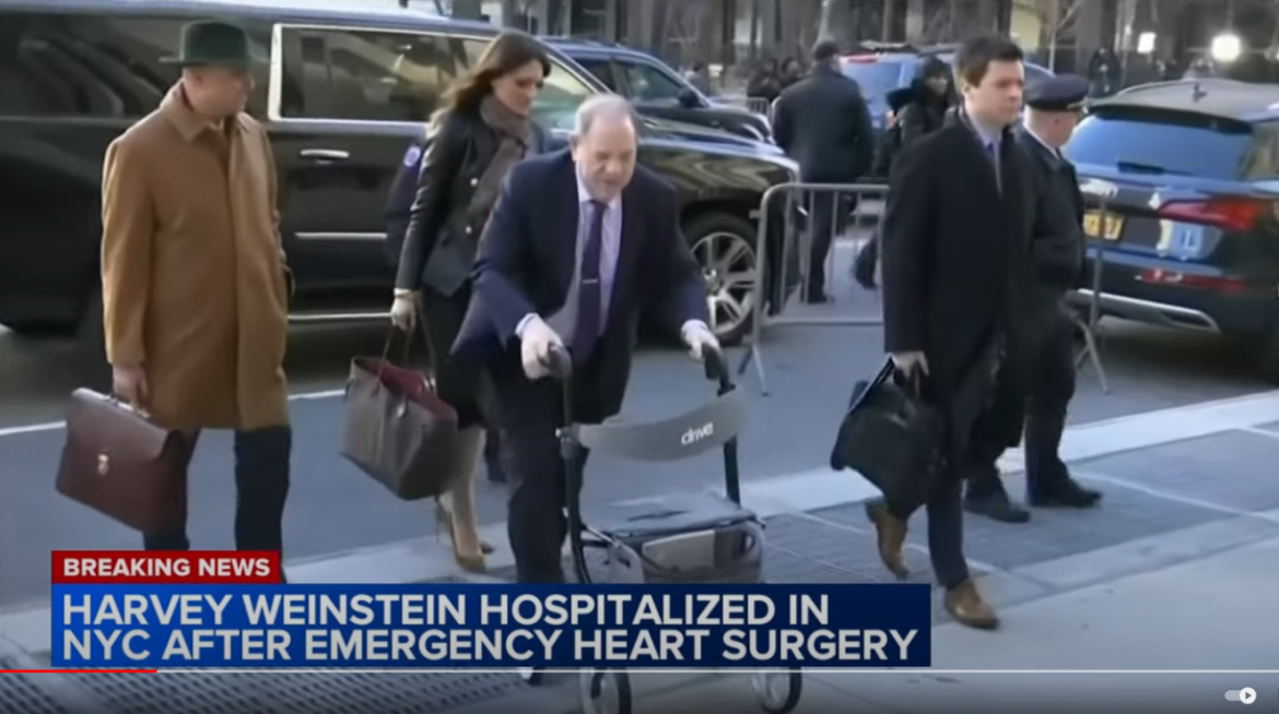 Harvey Weinstein Recovering from Emergency Heart Surgery in NYC