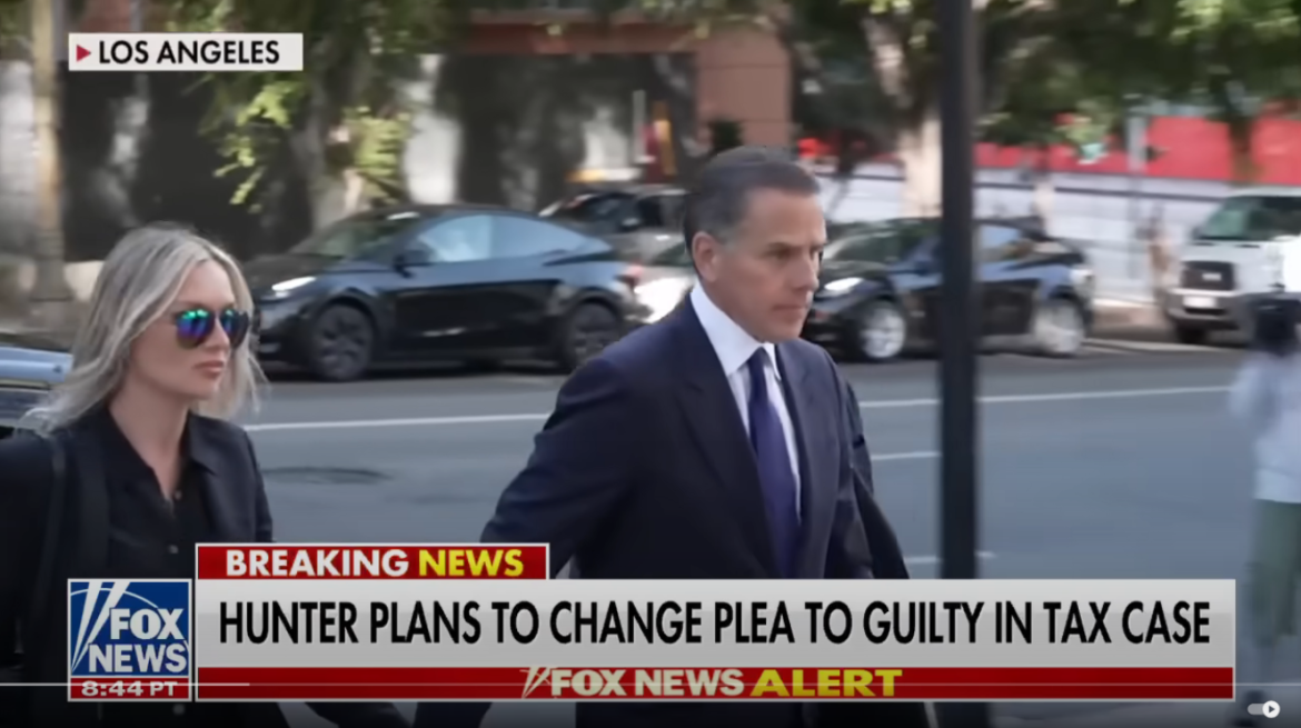 Hunter Biden Changes Plea in Los Angeles Federal Tax Evasion Trial