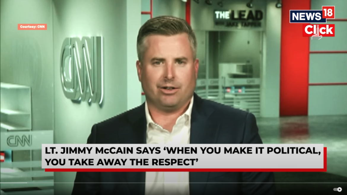 McCain's Son Condemns Trump Over Arlington Cemetery Incident, Calls It a "Violation"