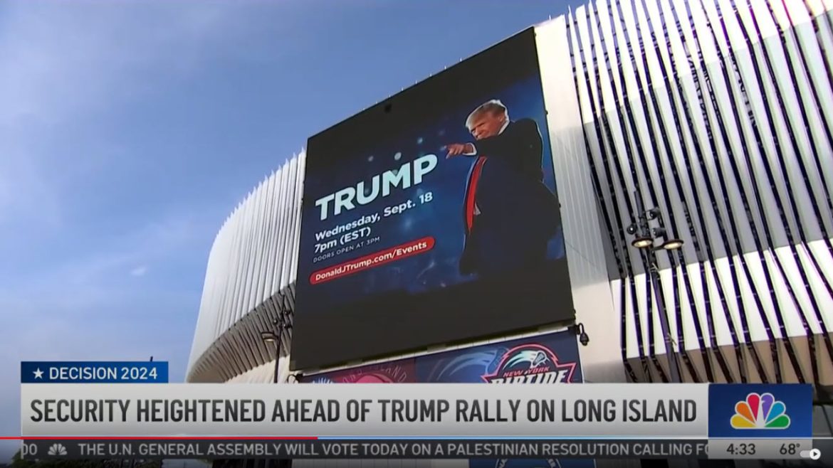 Security Heightened for Trump Rally in Nassau County Amid False Explosive Reports
