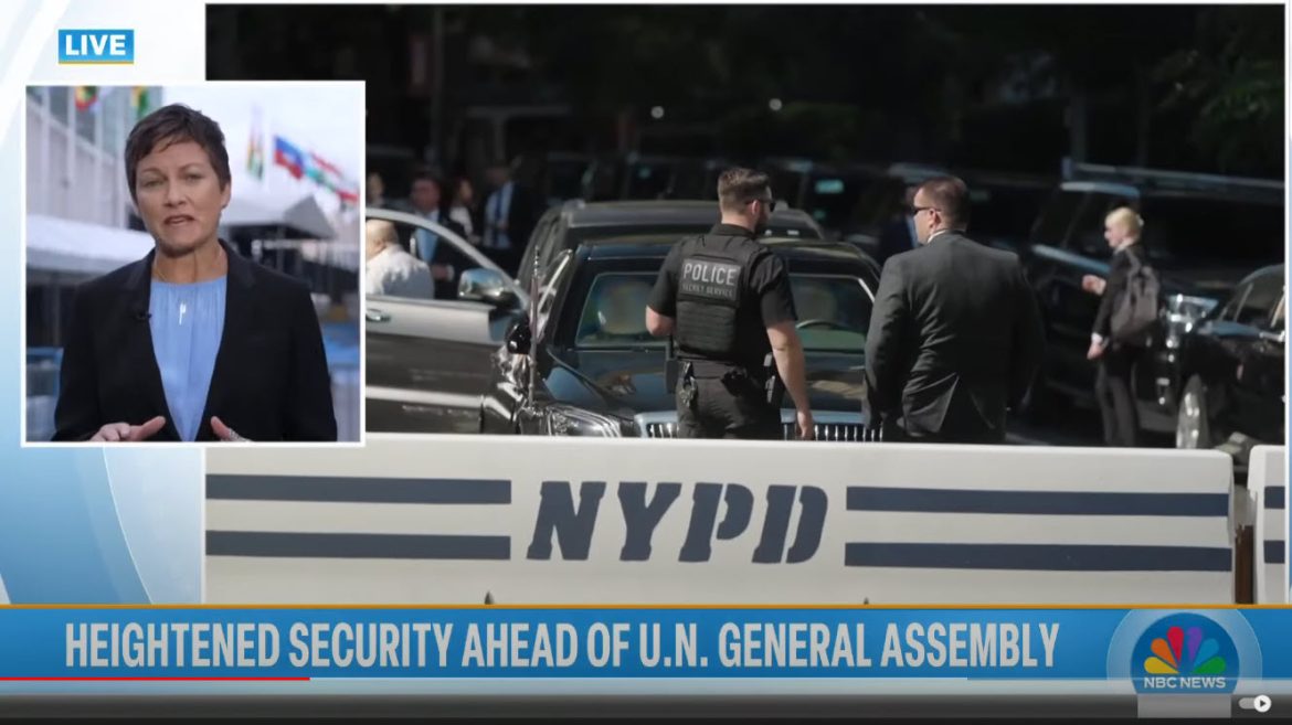 Security Tightens in New York for UN General Assembly, Road Closures and Protests Expected