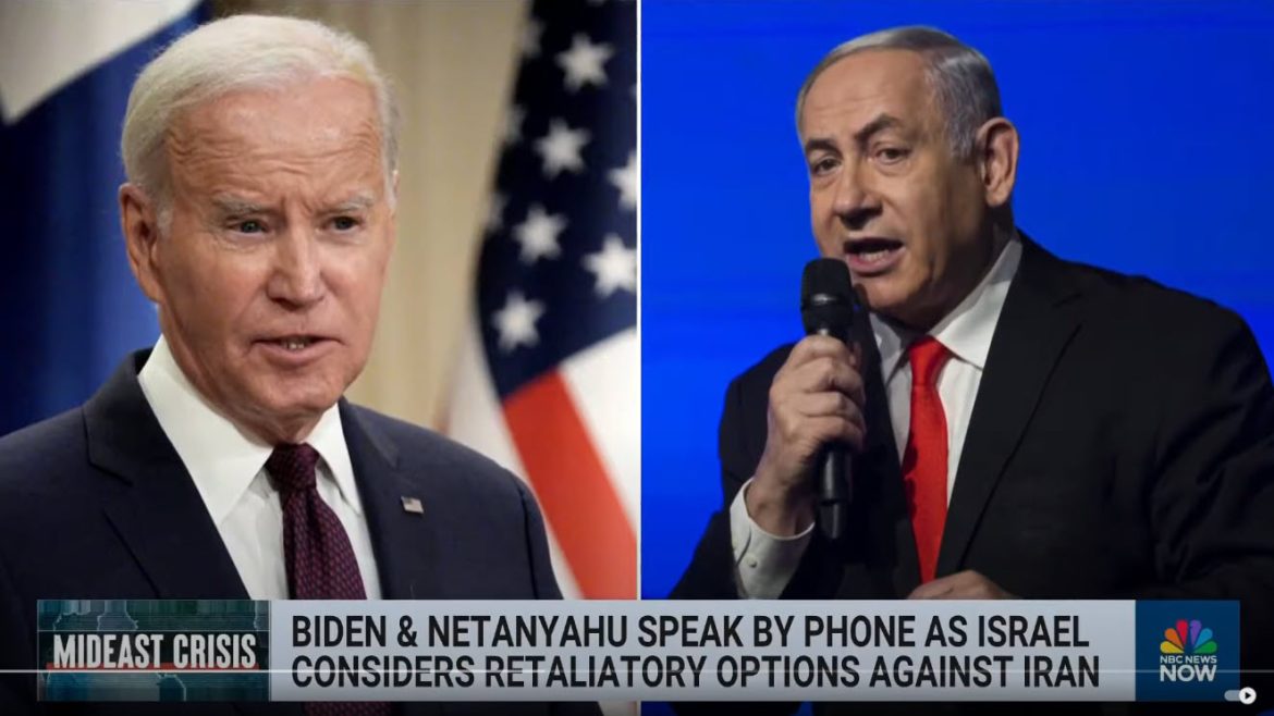 Biden Holds High-Stakes Call with Netanyahu Amid Rising Tensions with Iran and Hezbollah