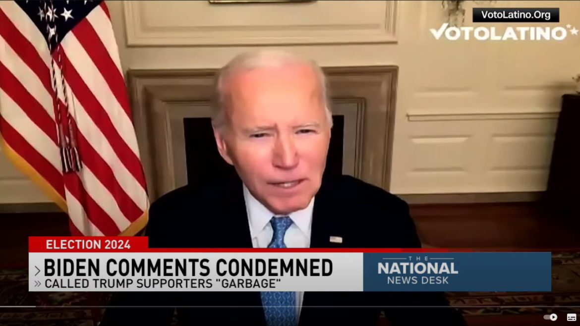 Biden’s “Garbage” Comment on Trump Rally Sparks Political Reactions
