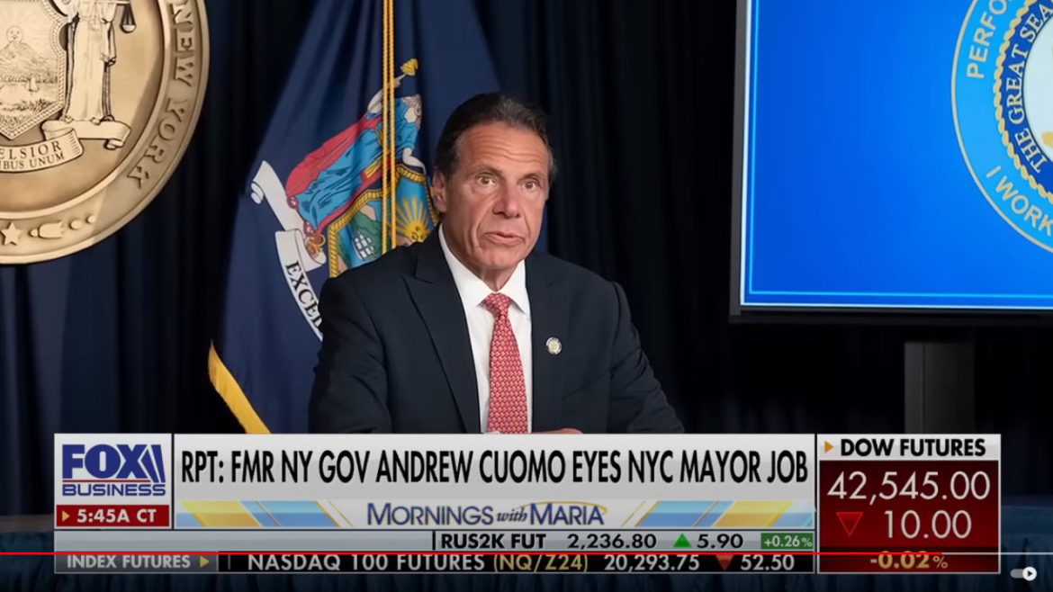 Former Gov. Andrew Cuomo Reportedly Eyeing NYC Mayor Role Amid Adams' Legal Troubles