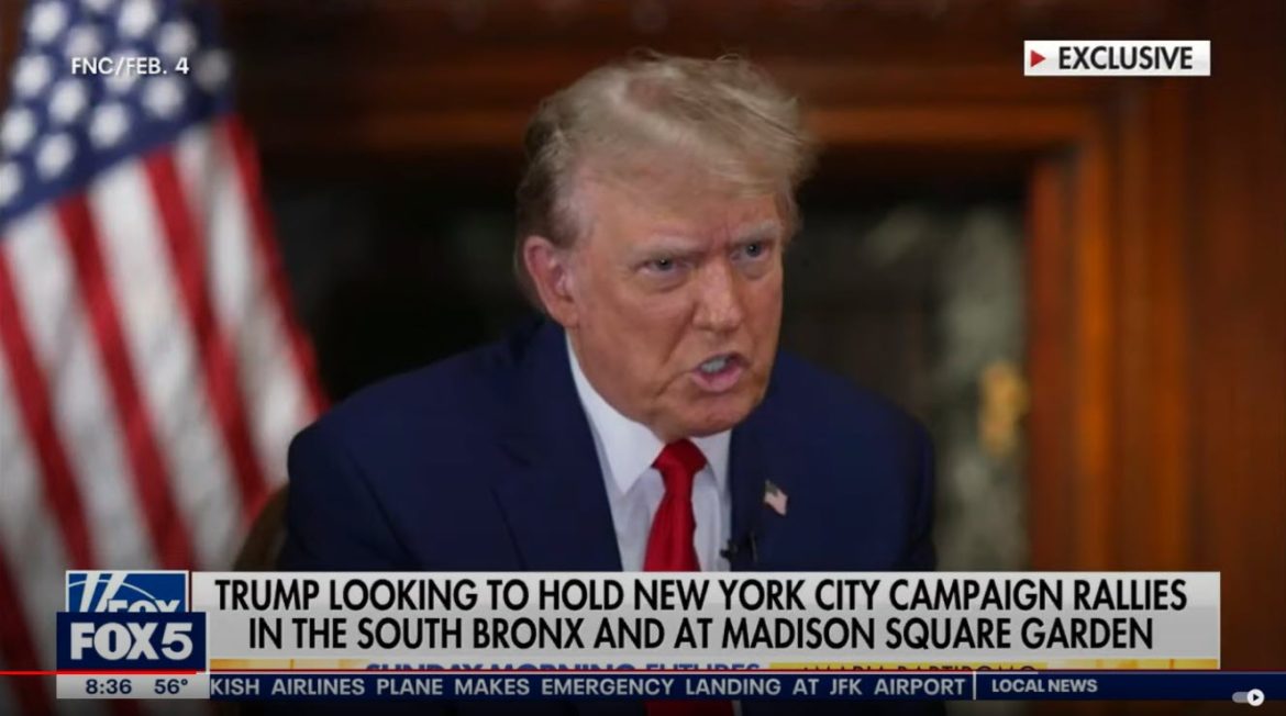 Former President Trump to Host Rally at Madison Square Garden Amid Safety Concerns