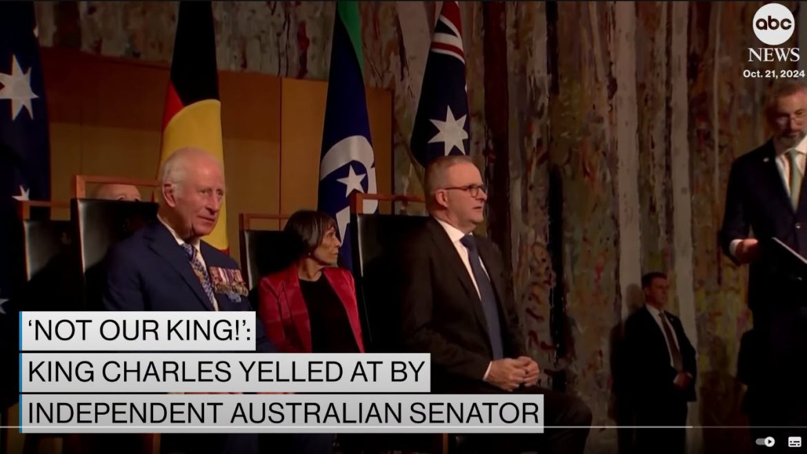 Indigenous Senator Confronts King Charles III During Australia Visit, Calls Out Colonial Legacy