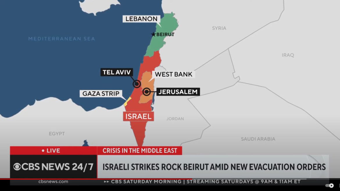 Israel Launches Heavy Strikes on Beirut Amid Escalating Conflict with Hezbollah