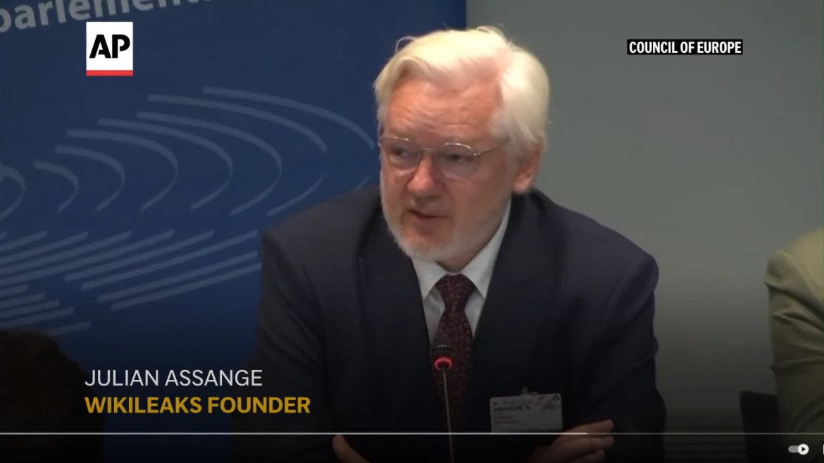 Julian Assange Claims He "Pled Guilty to Journalism" in Bid for Freedom