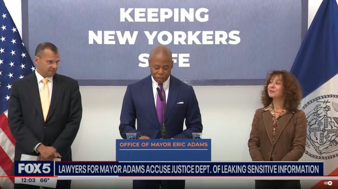 NYC Mayor Eric Adams Accuses Federal Authorities of Leaking Grand Jury Information Amid Corruption Case