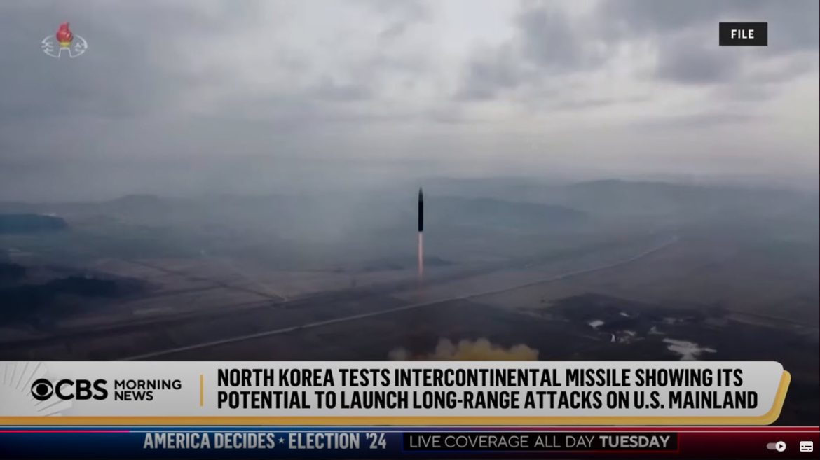 North Korea Test-Fires Intercontinental Ballistic Missile Capable of Reaching U.S., Prompting Joint U.S.-South Korea Drills