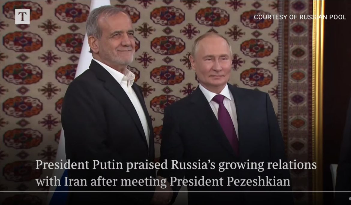 Putin Hails "New Global Order" in Meeting with Iranian President Pezeshkian