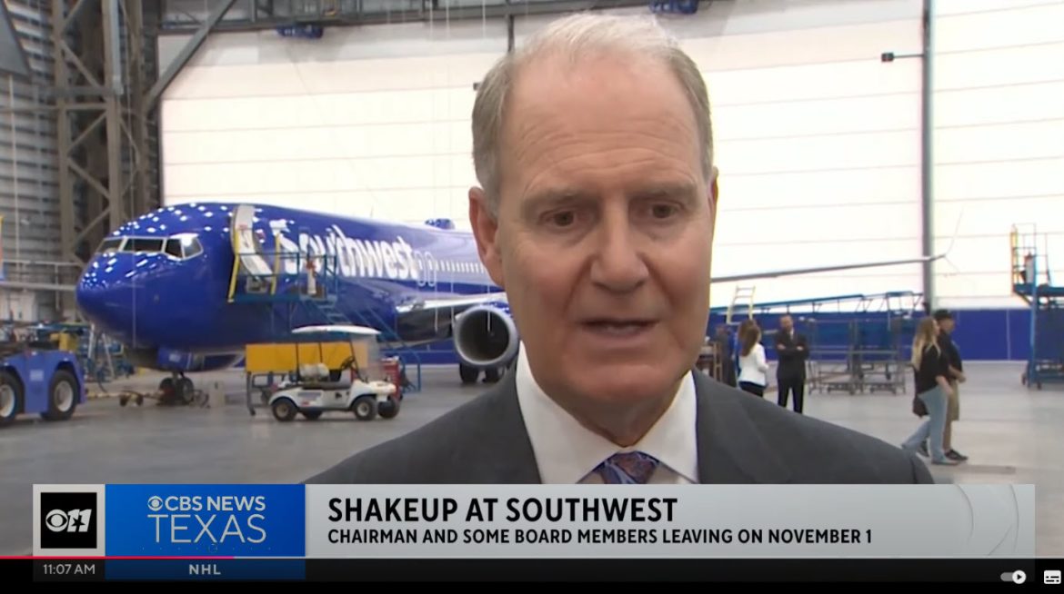 Southwest Airlines Announces Leadership Restructuring Following Settlement with InvestorSouthwest Airlines Announces Leadership Restructuring Following Settlement with Investor
