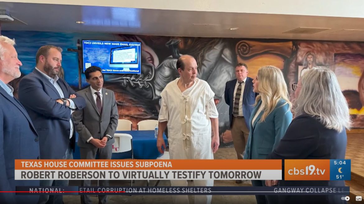 Texas Death Row Inmate Testifies Before House Committee Amid Controversy Over Execution