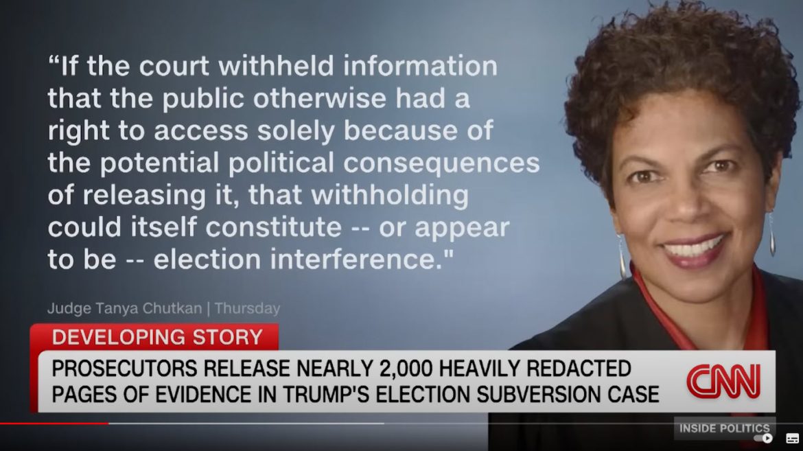 Thousands of Pages of Documents Released in Trump January 6th Case