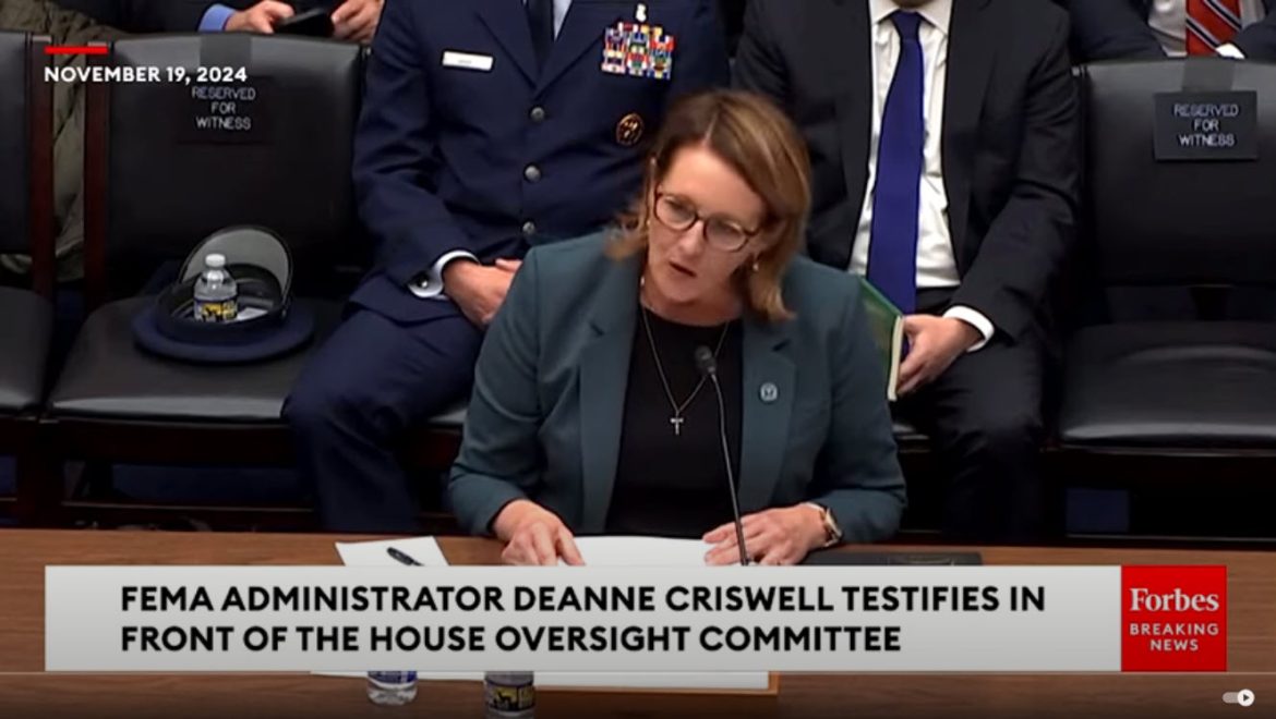 House Oversight Committee Grills FEMA Chief Over Alleged Politicization of Hurricane Aid