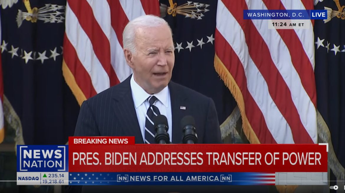 President Biden Calls for Unity After Trump Victory, Emphasizes Peaceful Transition of Power