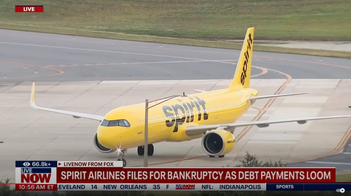 Spirit Airlines Files for Chapter 11 Bankruptcy Amid Financial Turbulence