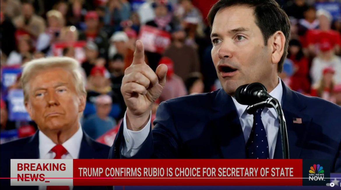 Trump Officially Nominates Sen. Marco Rubio as Secretary of State, Signaling a Strong Foreign Policy Focus