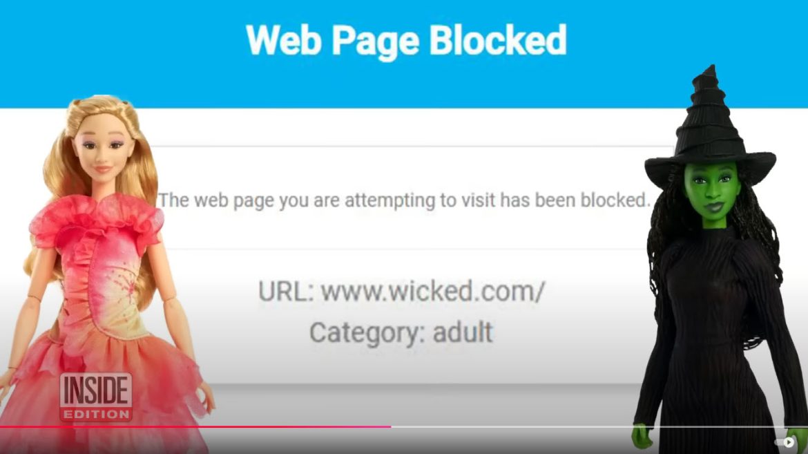 Mattel Faces Lawsuit Over "Wicked" Doll Packaging Linking to Porn Site